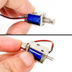 4Pcs DC 12V Micro Push Pull Solenoid Electromagnet Linear Actuator