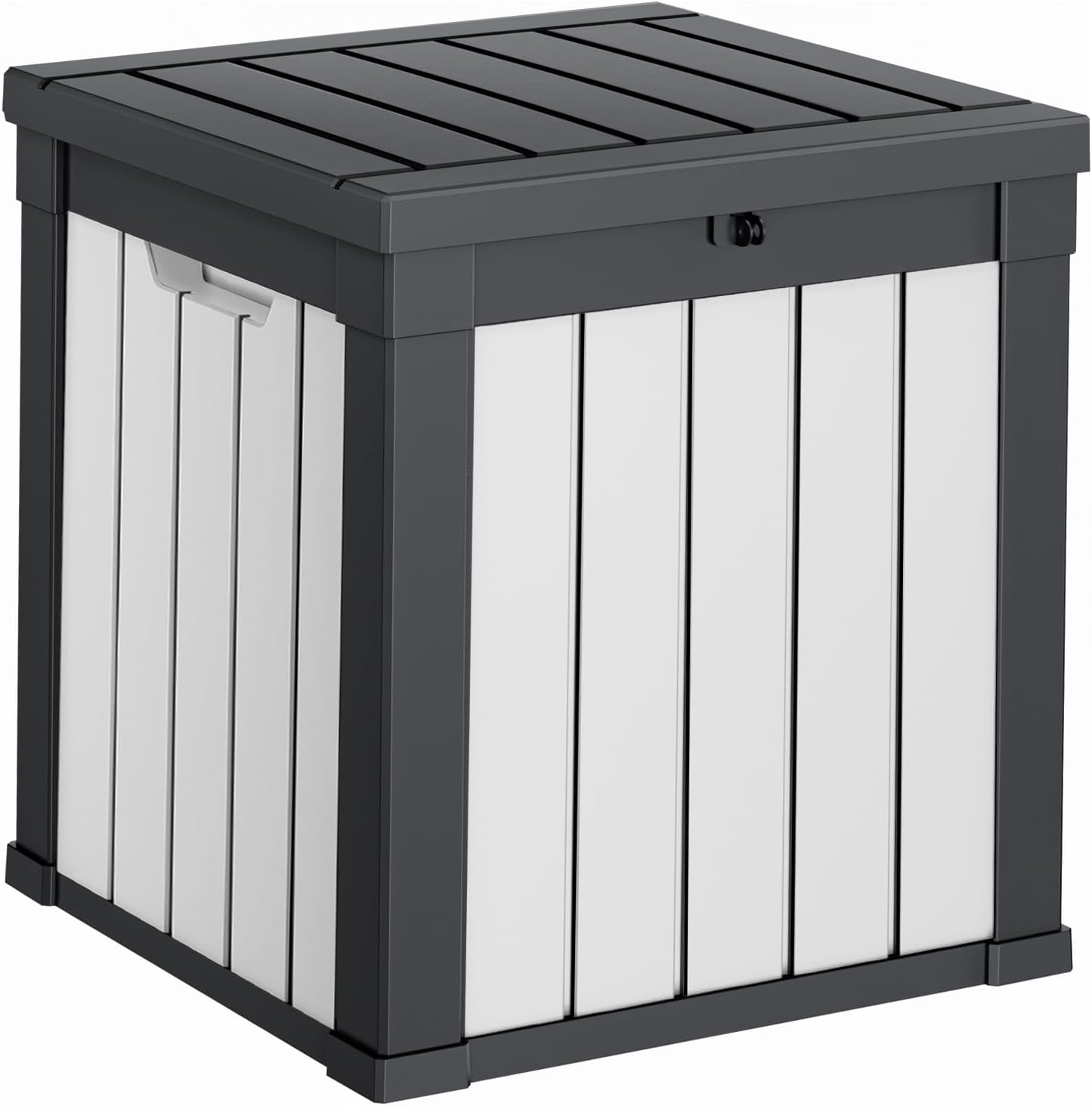 53 Gallon Package Delivery Boxes for Outside, Lokable Secure Resin Package Delivery Box with Lid, Weatherproof and