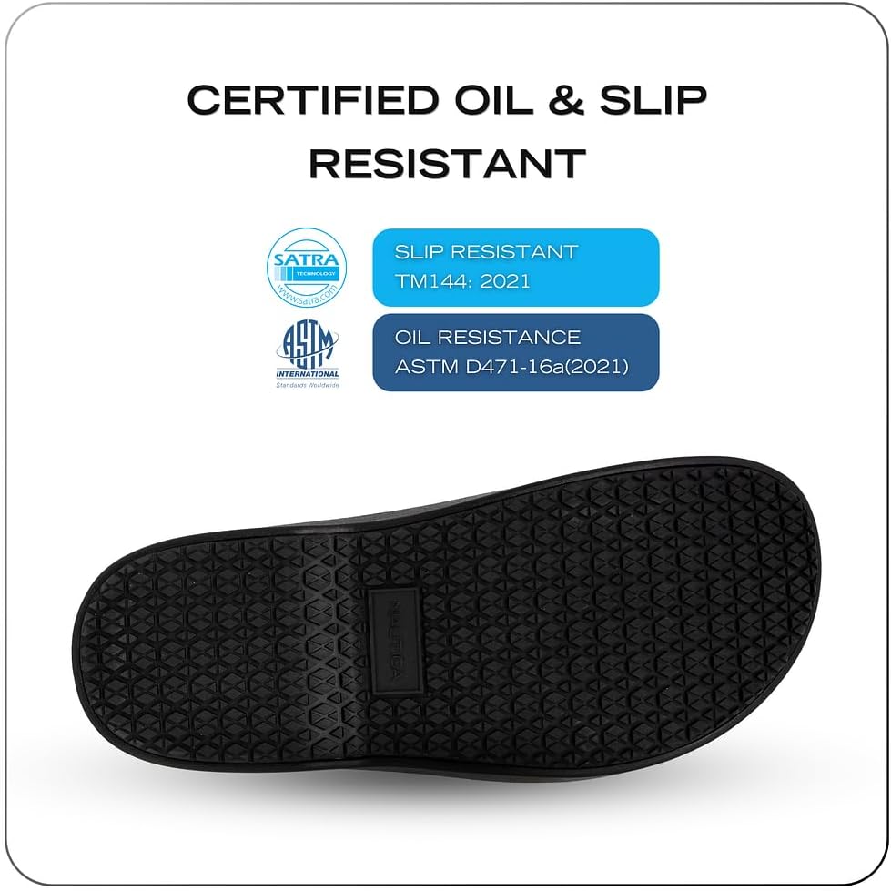 Women Men Work Clogs Slides Slip Resistant Quick Drying Kitchen Shoes Cushioned Sandals with Arch Support