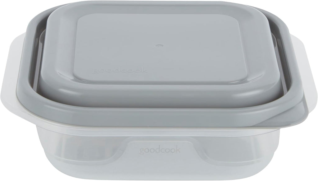 EveryWare 40-Piece Food Storage Container Set, BPA-Free Plastic, Click and Fresh Lids, Assorted Sizes with Integrated