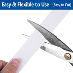 Self Adhesive Foam Tape Weatherstrip 1/2in x 1/8in x 66Ft High Density Foam Insulation Strips Seal Weather Stripping