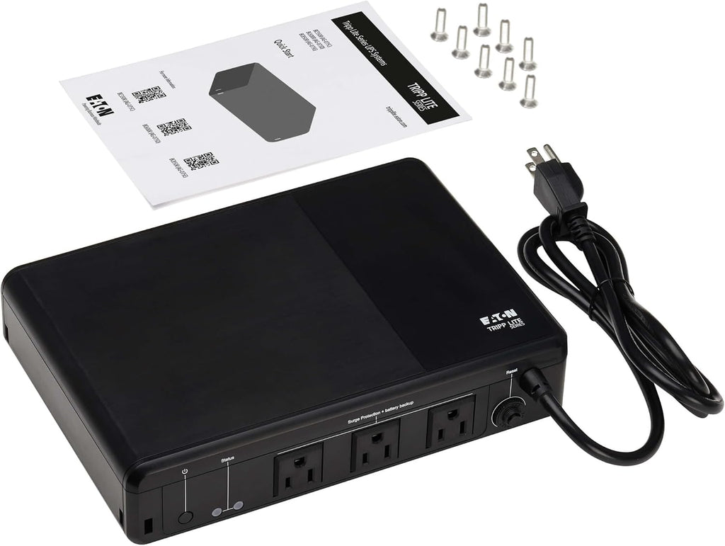 Eaton Tripp Lite BC350R 350VA Small UPS 210W Battery Backup Surge Protector