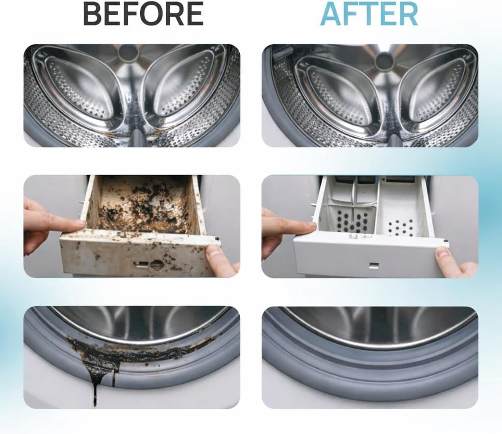 8-Piece Washing Machine Cleaning Brush Set