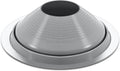 1 Pcs #9 Pipe Od 10"-19" Flexible Roof Jack Pipe Boot Flashing Vent High Temp Silicone Chimney for Roof Vents