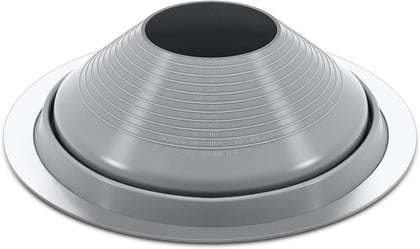 1 Pcs #9 Pipe Od 10"-19" Flexible Roof Jack Pipe Boot Flashing Vent High Temp Silicone Chimney for Roof Vents