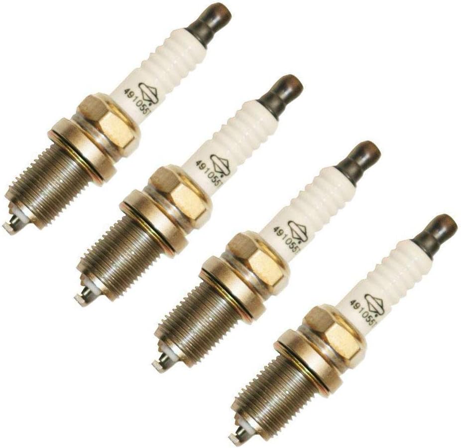 Briggs and Stratton 4 Pack of 491055T Spark Plug