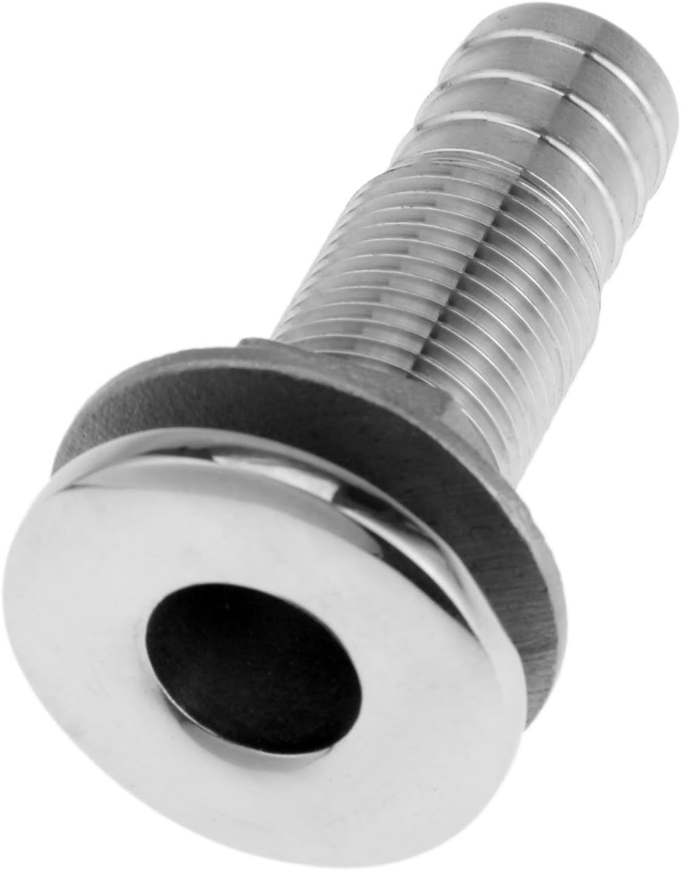 Thru-Hull Valve Fitting, Steel Boat Thru Hull, Thru Drain Connector