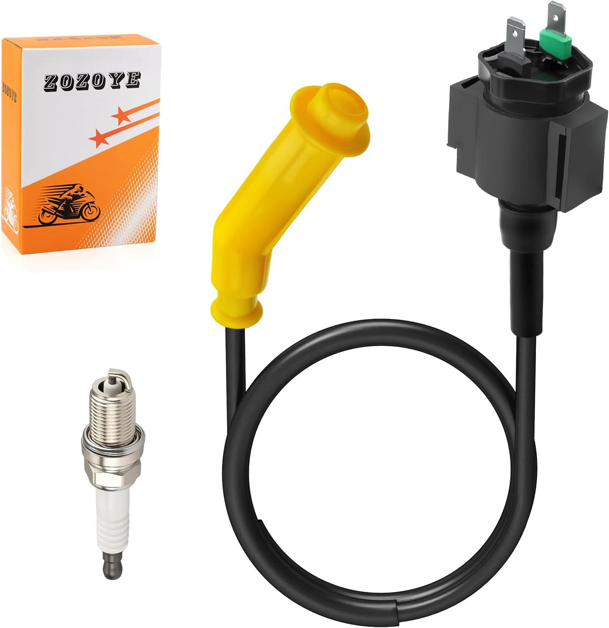Ignition Coil W/Wire Cap For Honda Foreman Rubicon 500 TRX500 2005-2013