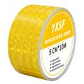 Reflective Safety Tape,2 Inch×30 Feet Yellow Reflective Tape,high Viscosity Waterproof Reflective Tape for Trucks