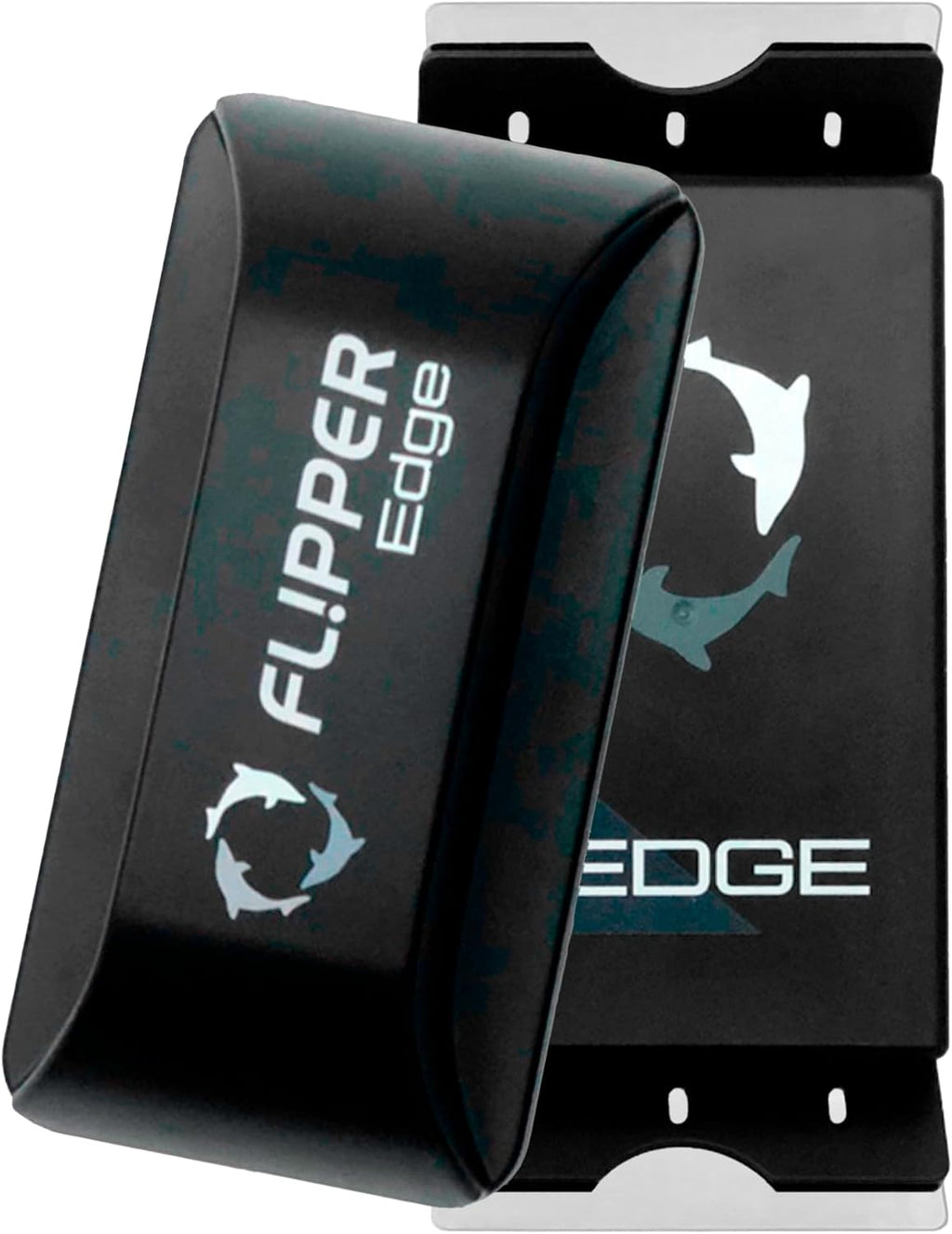 Flipper Edge Standard Magnetic 2-in-1 Aquarium Cleaner for Glass and Acrylic Tanks up to 1/2" (12mm) Thick – Dual