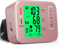 Blood Pressure Monitors,Pink Blood Pressure Machine Bp Cuff | Automatic Upper Arm with 8.7”-16.5 inches Adjustable