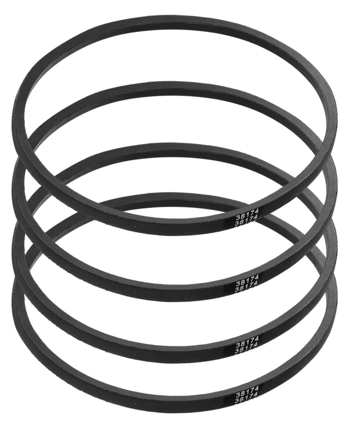 4PACK 38174 Drive Belt Replacement Compatible with Amana/Maytag/Speed Queen