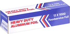 Rhino Aluminum Heavy Duty Aluminum Foil, 12 in x 1000 ft Roll, 1 Box