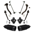 TRQ Front Steering & Suspension Kit Ball Joint Steering Rack & Pinion