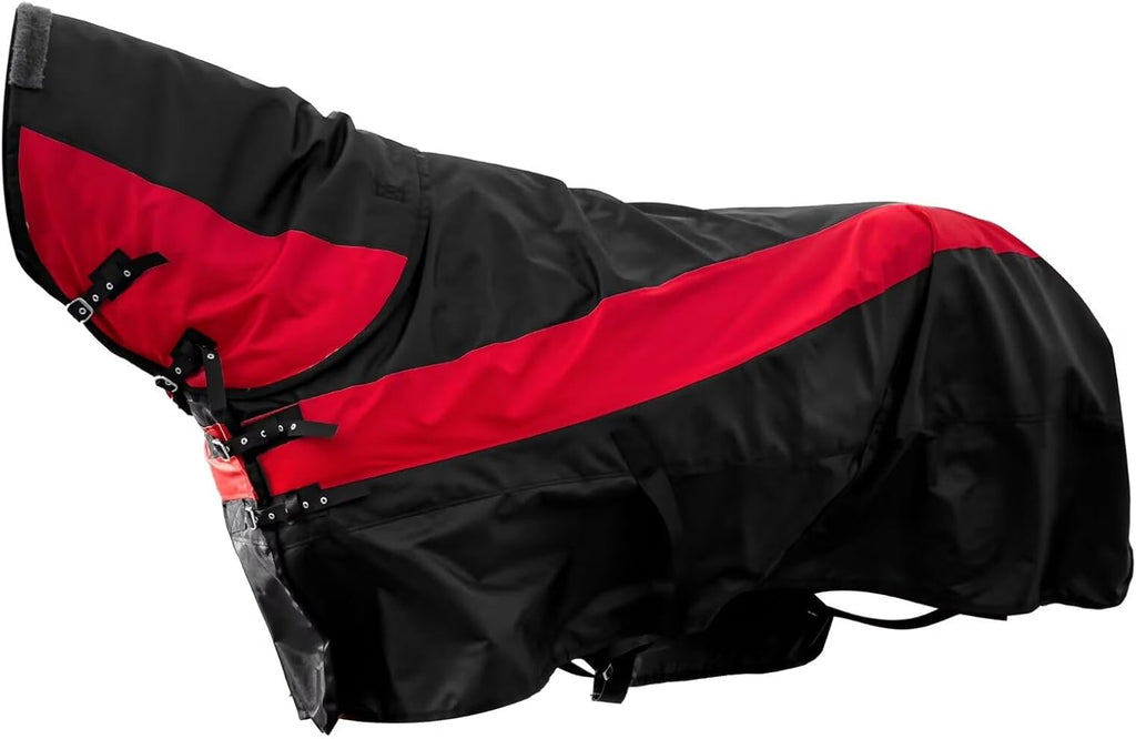 Horse Turnout Blanket, Waterproof Medium Weight Winter Blanket for Horses