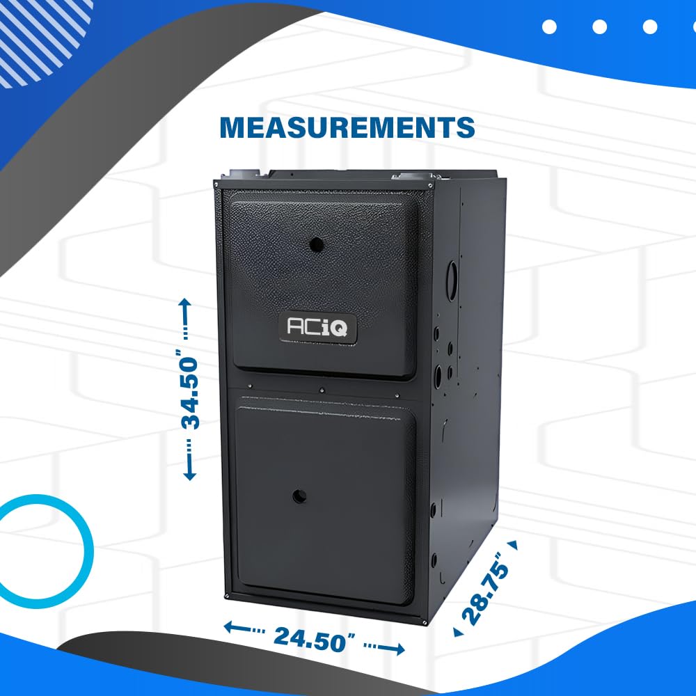 120000 BTU 92% AFUE Propane Furnace - 24.5" Upflow/Horizontal 2000 CFM