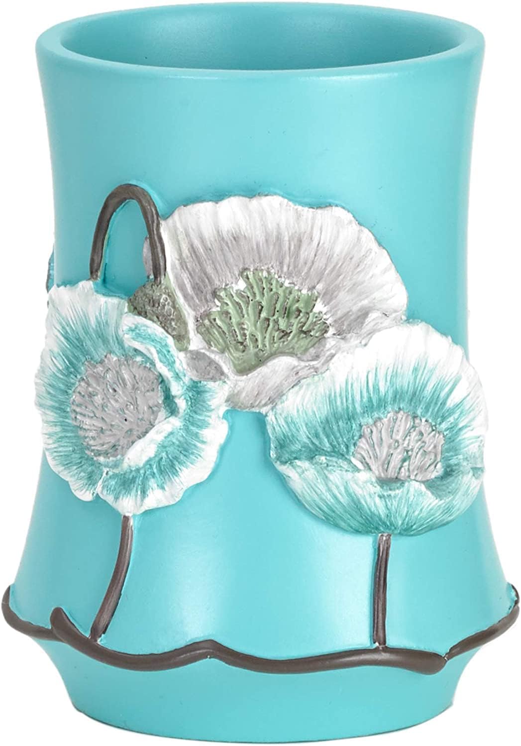 4 Piece Bathroom Accessories Sets, Poppy Fields 4 Unit