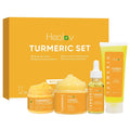 Turmeric Skincare Set - Turmeric Skin Care Products Brightening & Acne - Turmeric Skin Care Kit, Turmeric Skin Care