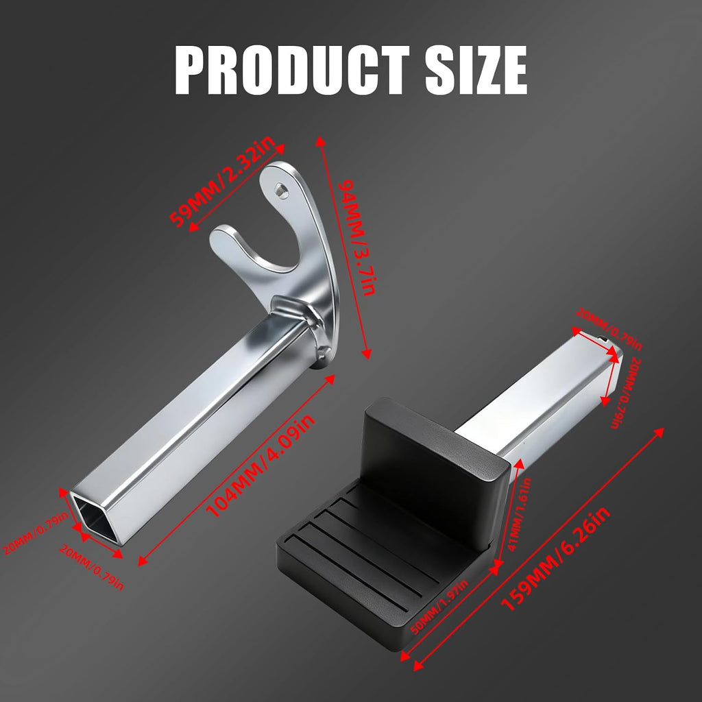 Motorcycle Lift Attachments U and L Shape Fork Swingarm Spool Stand