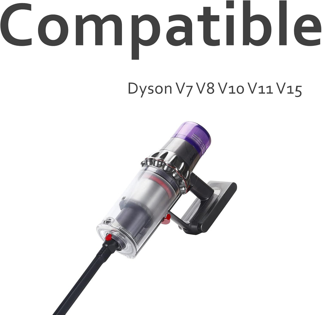 Flexible Crevice Tool for Dyson V7 V8 V10 V11 V15 Cordless Vacuum, Hose Attachment for Dryer Vent, Car Detailing