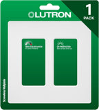 Lutron Claro Light Switch Cover Plate, 2 Gang Wallplate, Satin