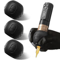 54mm Tattoo Grip Cover, 3pcs Food Grade Silicone Tattoo Gun Wrap High Temperature Sterilizable Supply for 32mm-34mm