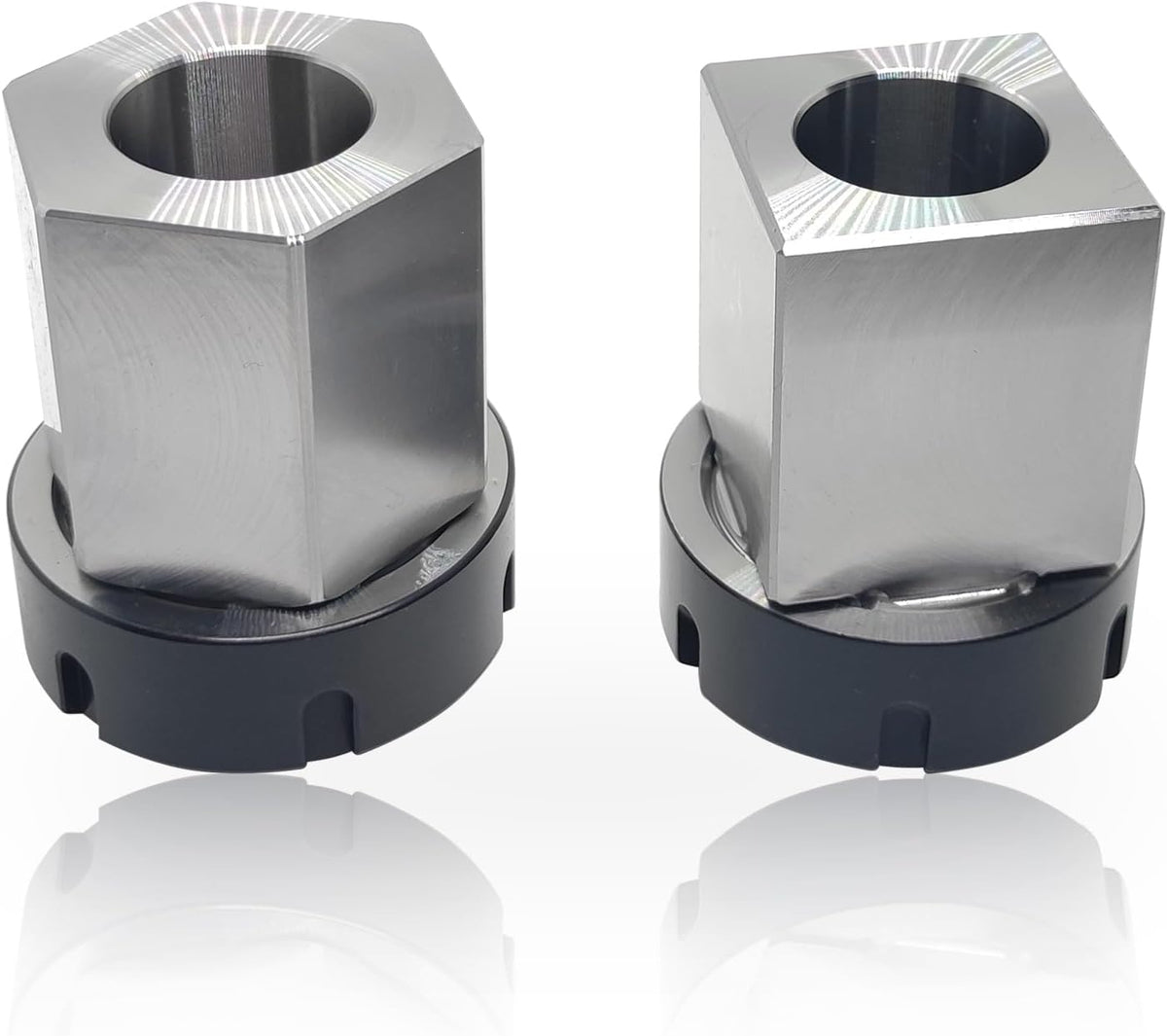 ER40 Collet Block Set, Square and Hex Collet Chucks Block