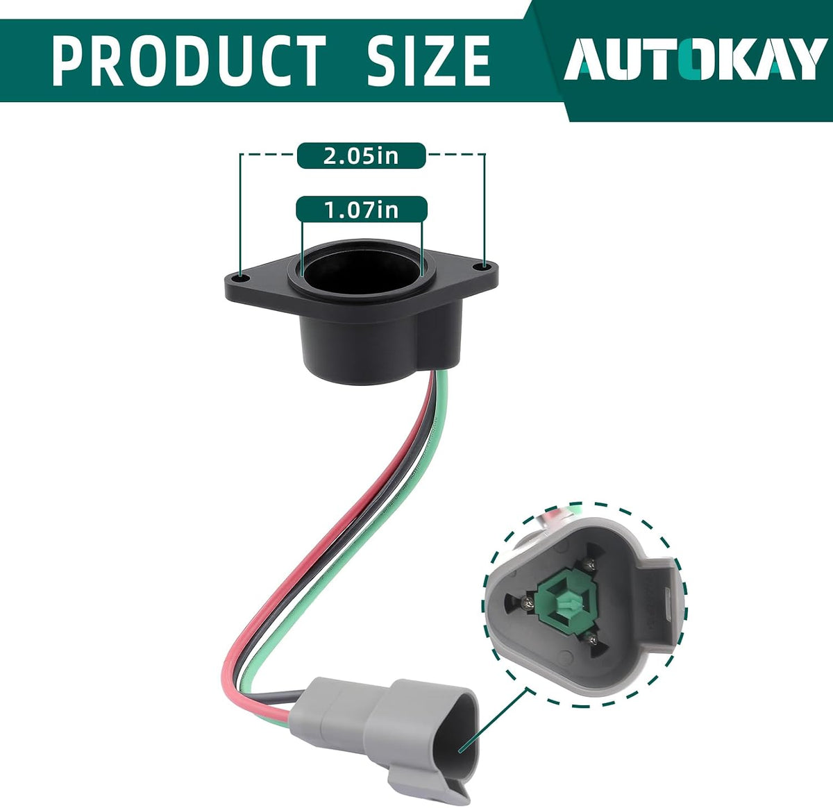 AUTOKAY 102265601 (High Speed Magnet) Speed Sensor Fits for Club Car