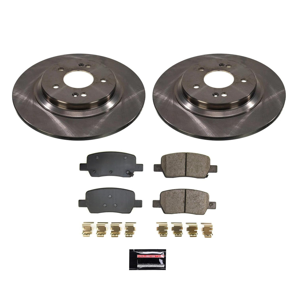 PowerStop Z17 Replacement Brake Pad & Rotor Kit Rear KOE8715