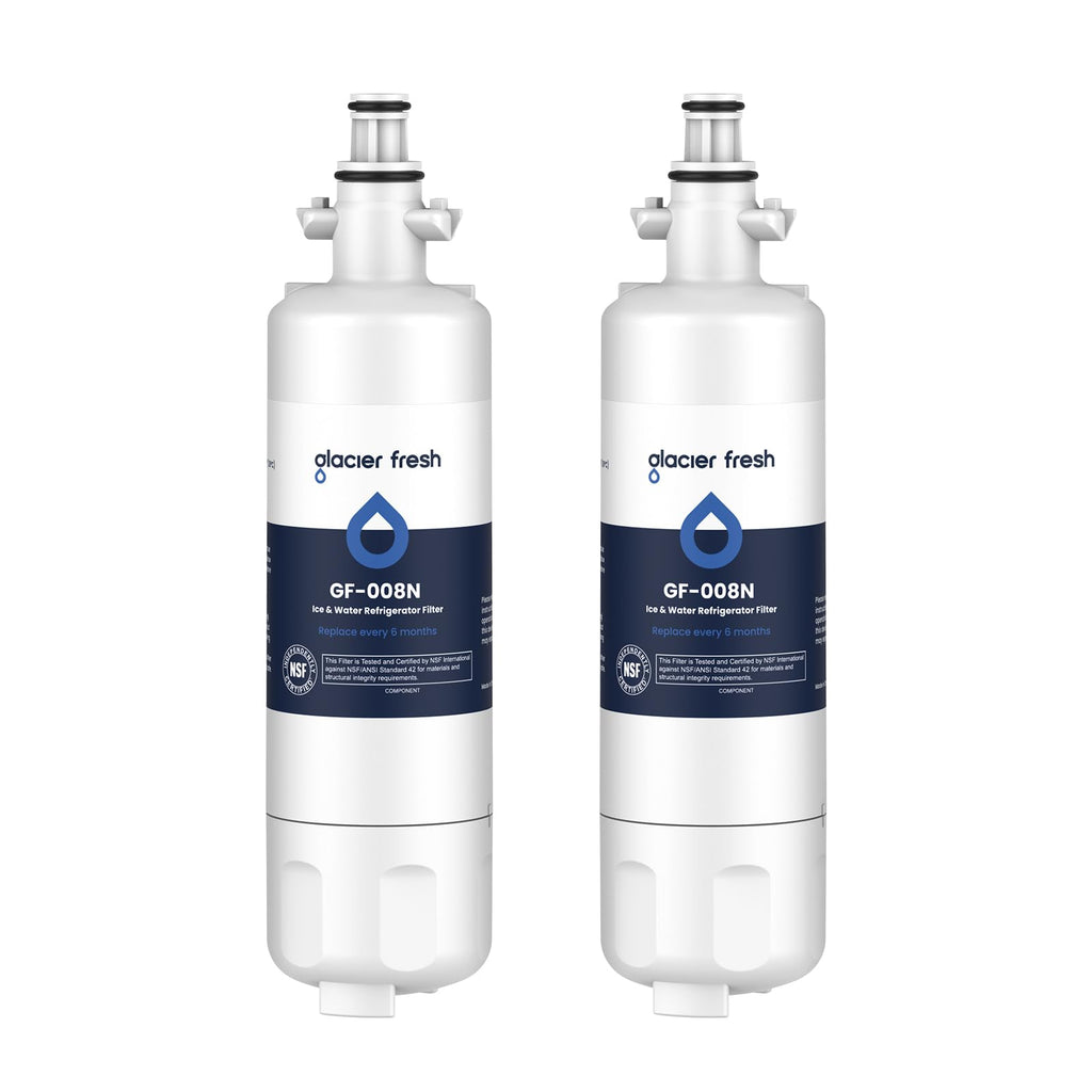 GLACIER FRESH 4874960100 Water Filter Replacement, 2 Pack