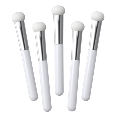 5 Pc Mushroom Makeup Sponge Brush Applicator,Concealer Brushe With Handle