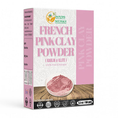 French Pink Clay/Rose Clay Powder Montmorillonite Kaolin Clay Powder Healing Clay for Face Mask Skin Care Detox, For