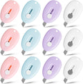 Bates- Mini Retractable Box Cutter, 12 pcs, Pastel Colors, Small Box Cutter Small, Mini Utility Knife, Mini Box