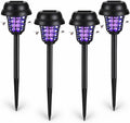 2026 Mosquito Repellent Outdoor Patio,4Pack Solar Bug Zapper Outdoor Mosquito Zapper for Small Flying Insect