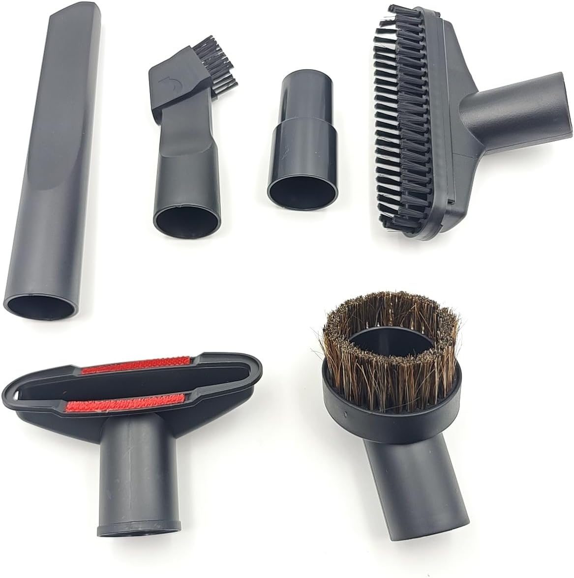 Vacuum Attachments 32mm (1-1/4 inch) &35mm (1-3/8 inch) Vacuum Cleaner Accessories Brush Kit Fits Vacuum Cleaner