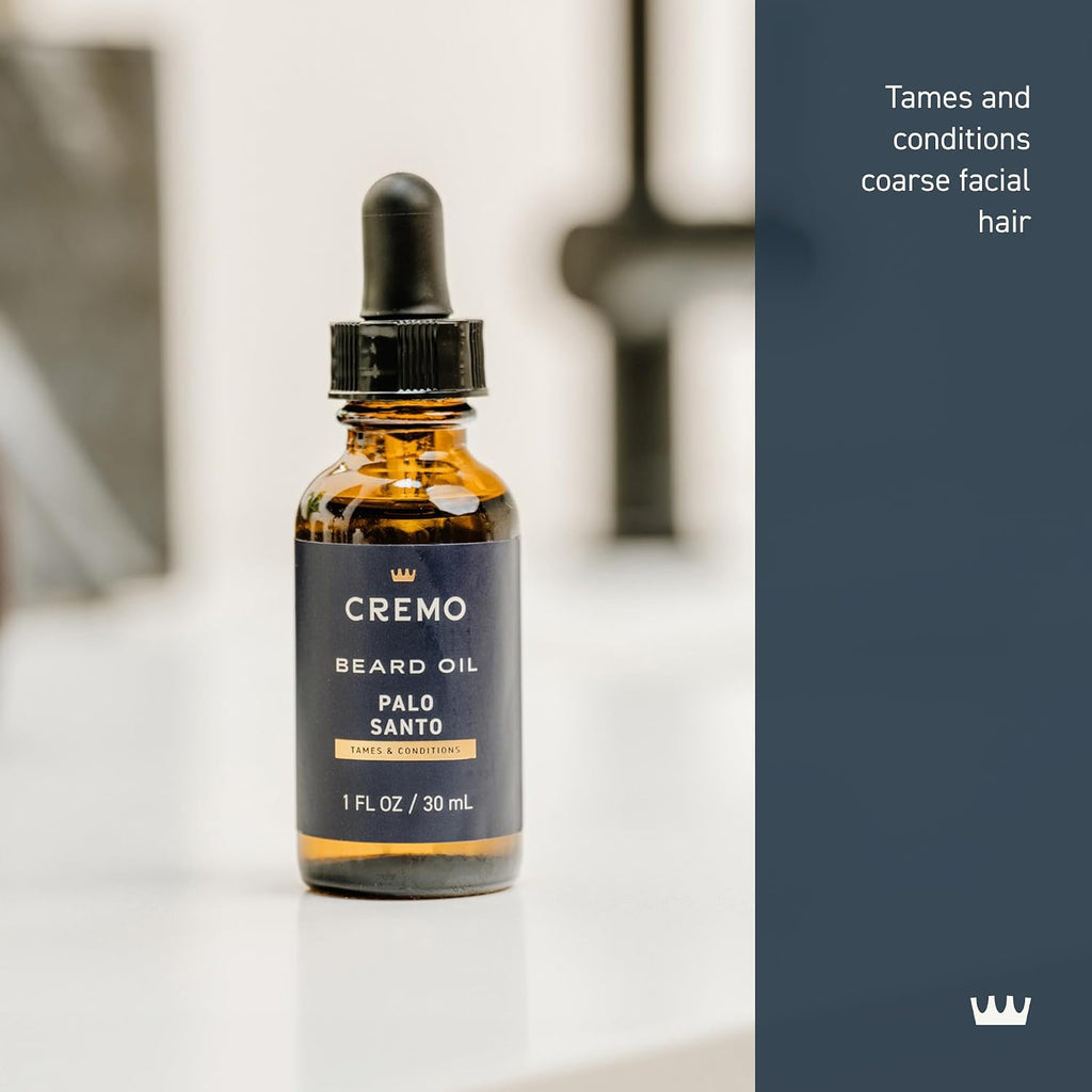 Beard Oil, Palo Santo (Reserve Collection), 1 fl oz - Restore Natural Moisture and Soften Your Beard To Help Relieve