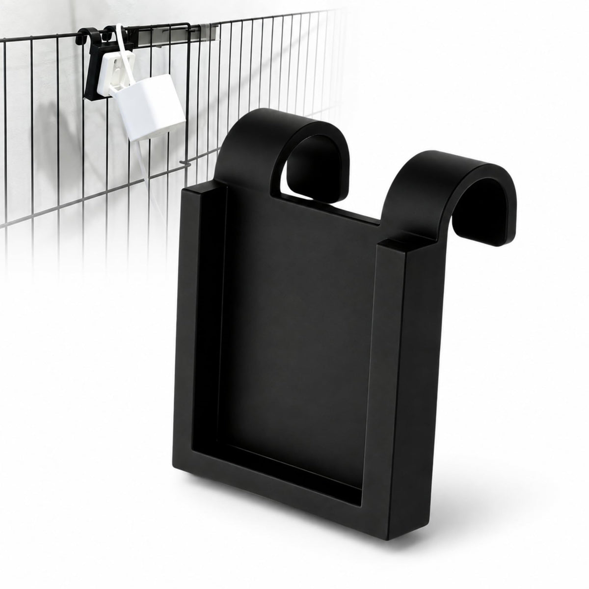 Pet Cage Camera Mount Compatible with Wyze Cam, Clip-On Crate Camera Holder