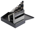 CLE-LINE 1878 Heavy-Duty Jobber Length Drill Bit Set, Black & Gold, 29 Piece 1/16"-1/2" by 64ths (C18125)