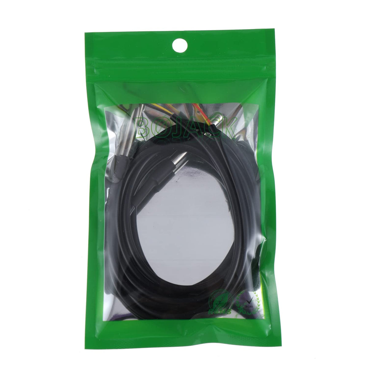 BOJACK DS18B20 1M Temperature Sensor Probe Stainless Steel(Pack of 2）