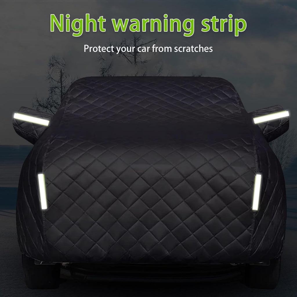 Hail Protector Car Cover Compatible with Toyota 4Runner 1995-2025 SUV 5 Layers Car Cover for Padded Hail Waterproof