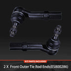 FQCHCH ES800286 Front Outer Tie Rod Ends 2pcs for GMC Acadia 2007-2016