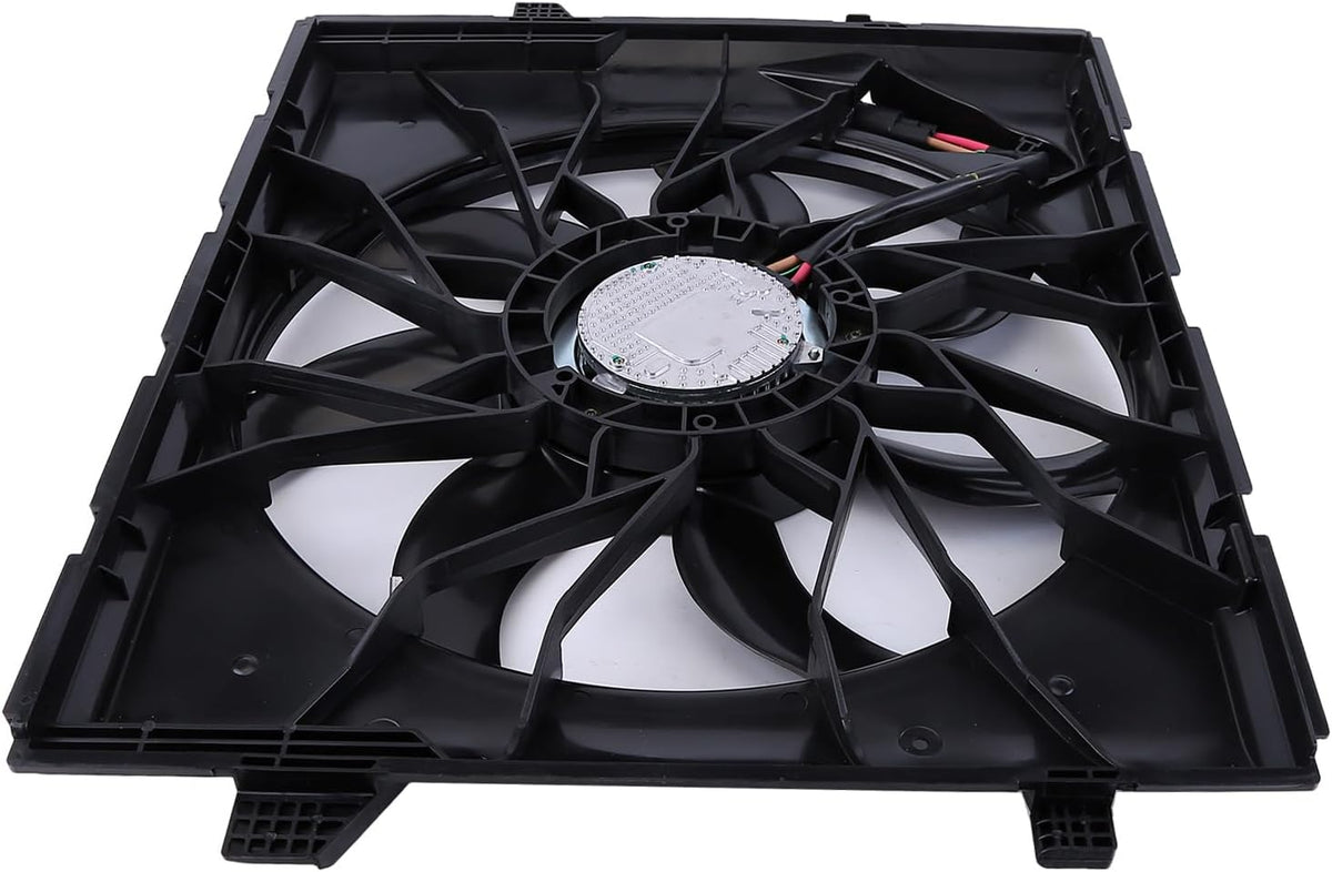 Radiator Cooling Fan Assembly 621134 55038994AI CH3115175 Compatible for Dodge for Durango 2011-2013, for Jeep for Grand Cherokee 2011-2013