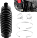 Rack and Pinion Boot OEM#103-3069,4553549005,53534SZAA02,Rack and Pinion Boot Kit with 2*Clamps,Inner Tie Rod Boot Compatible with Lexus ES300 RX330 RX450h Toyota Avalon Camry Corolla