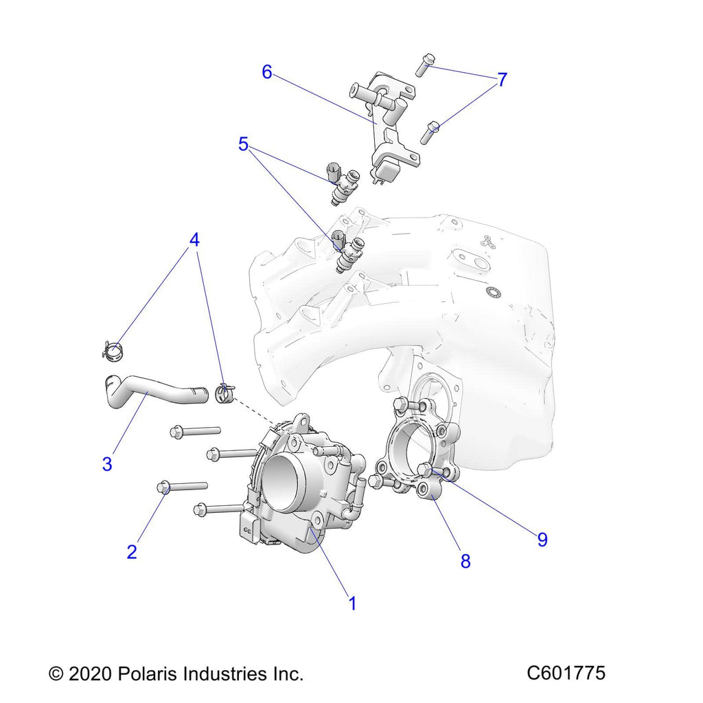 Polaris Fuel Injector, SE, Part 2521796