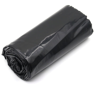 4 Mil Black Plastic Sheeting, Garden Landscape Plastic, 3FT x 50FT