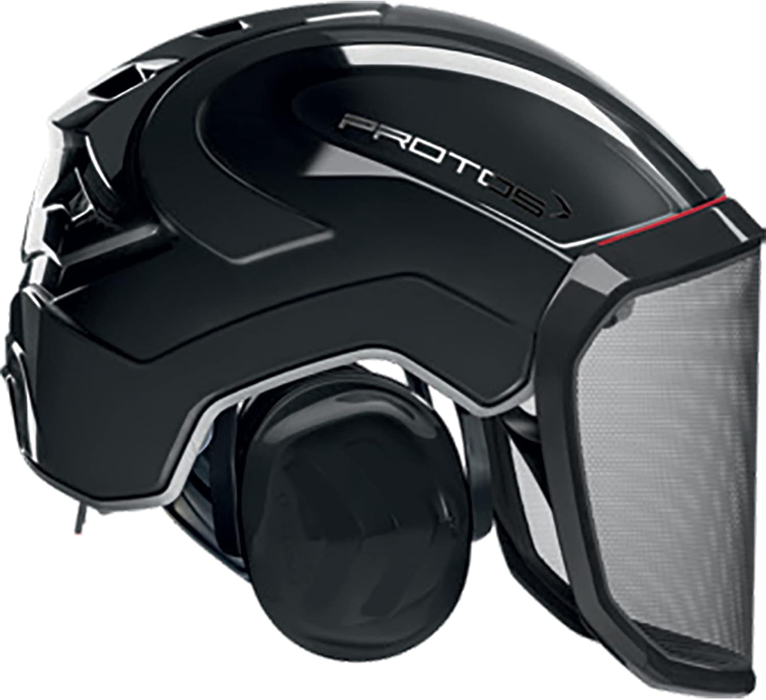 Protos Integral Arborist Helmet - Green & Grey