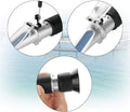 Salinity Refractometer for Seawater and Marine Fishkeeping Aquarium 0-100 PPT with Automatic Temperature Compensation