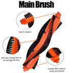 Main Brush Filter Side Brush Replacement Set for Xiaomi E10 B112 E12 Vacuum Cleaner Spare Part Accessories Kit (11 Pcs)