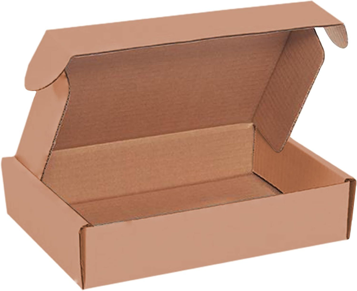 21 7/8 x 10 x 2 Inch-50-Pack, Kraft/Brown Corrugated Shipping Box Mailers, Sturdy Shipping Boxes, Professional