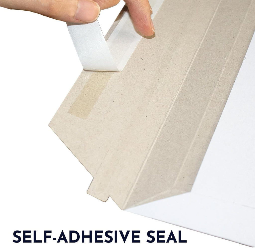 13.7x9.7 Inch Rigid Mailers, 50 Pack Envelopes for Documents & books | Large rigid mailers keep documents